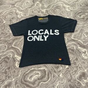 !! Locals only Aviator Nation baby tee , size : xs, !!